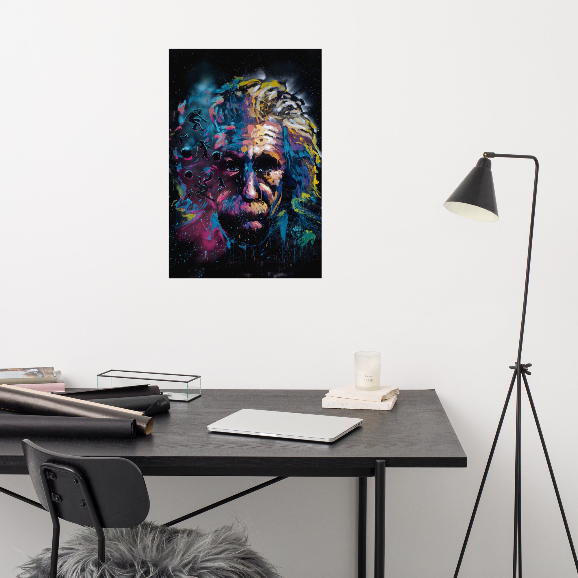 Colorful Mind - Einstein Print
