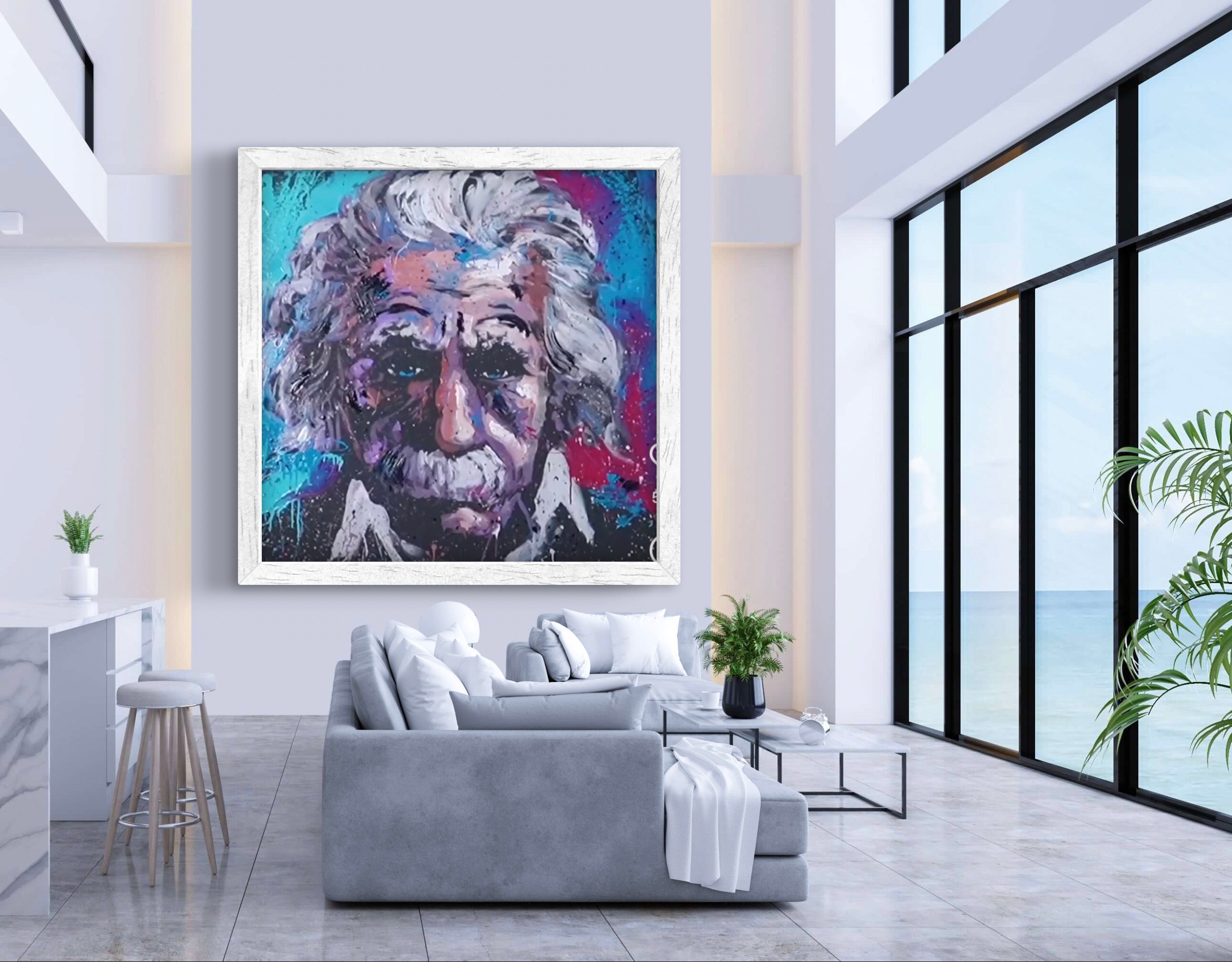 Medium embellished Garibaldi Painting